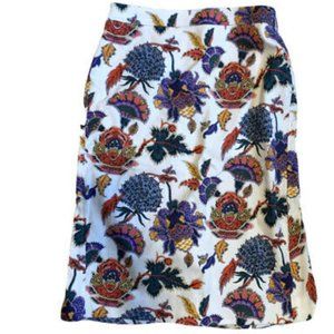 NWT Pencil Skirt Paisley Floral